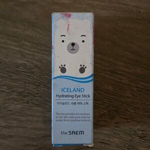 The Saem Iceland Hydrating Eye Stick Brightening Moisture Mineral Water